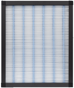 SmogBox - innowacyjny filtr antysmogowy skutecznie filtrujący pyły zawieszone PM1, PM2.5 i PM10, jak również typowe zapachy wchodzące w skład smogu i dymów - Filtr dokładny front